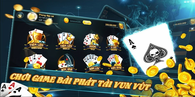 vnbet77 cung cấp đa dạng các loại game bài hay