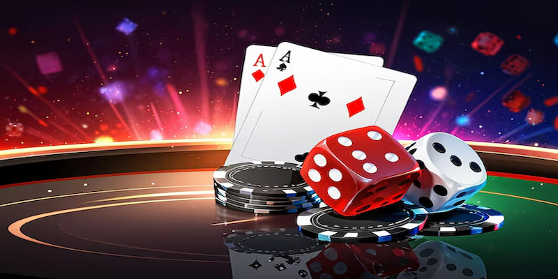 Sảnh casino tại vnbet77 được thiết kế hiện đại